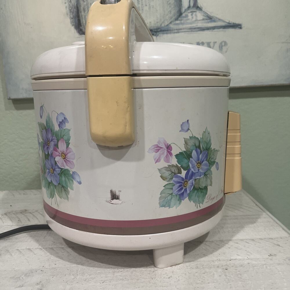 Vtg Zojirushi NH-1003 Rice Cooker Warmer Twin Heat Rice Mom, Original Japan Made - Picture 2 of 12